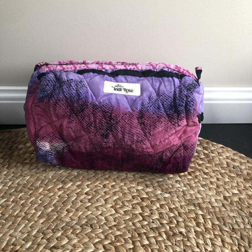 Quilted Travel Pouch