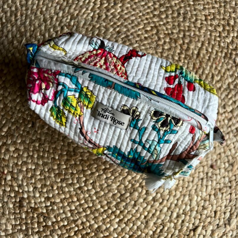 Quilted Travel Pouch